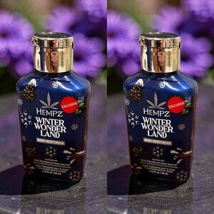 Hempz Winter Wonder Land Body Moisturizer 2.25 oz_ 2 units